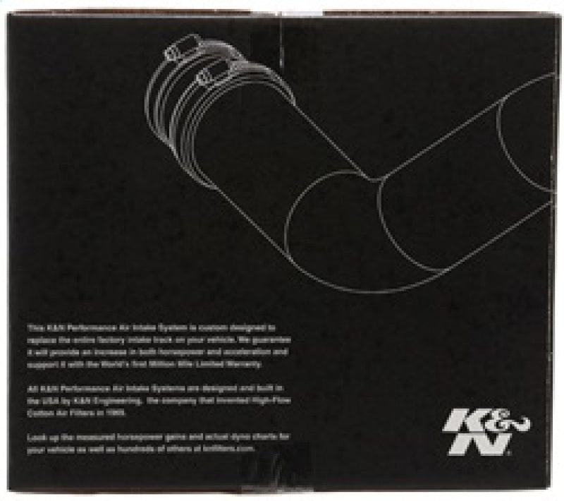 Kit de admisión de alto rendimiento K&amp;N serie 71 para Jeep Wrangler 3.6L V6 12-18 (aprobado por CARB 12-15)