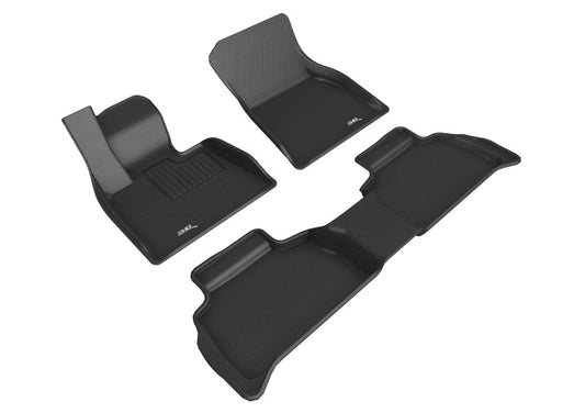 Alfombrillas 3D Maxpider 20-24 para BMW X6 (G06) Kagu - Negro R1 R2