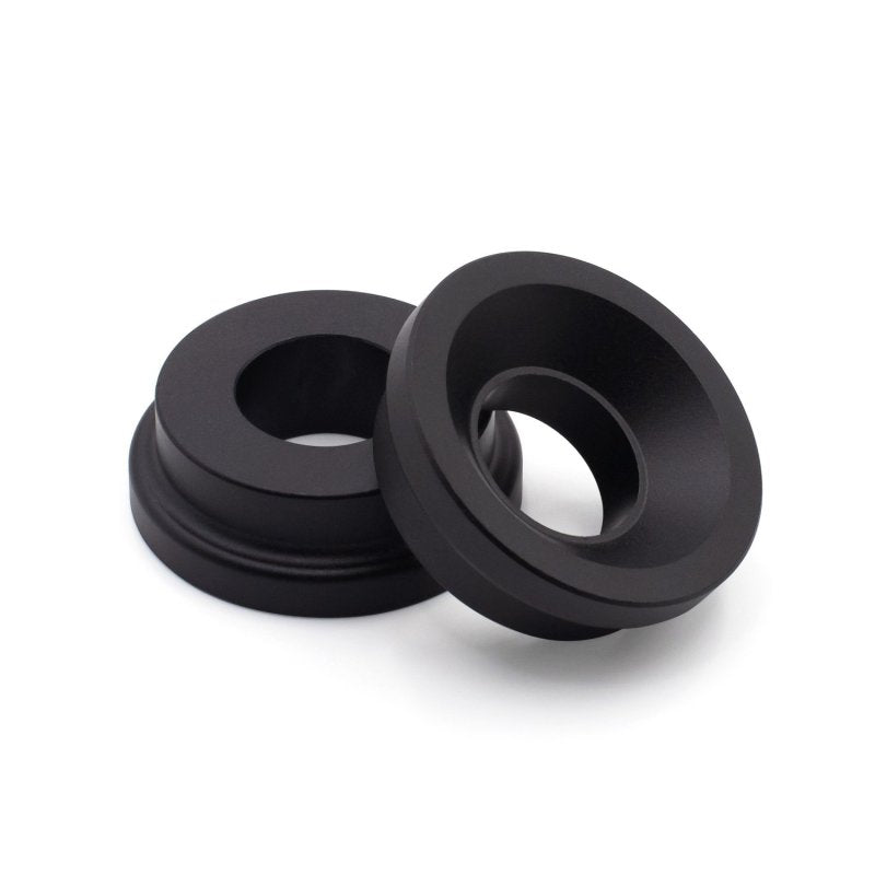 Buje de palanca de cambios macizo de aluminio de 2 piezas BLOX para transmisiones de la serie B, color negro