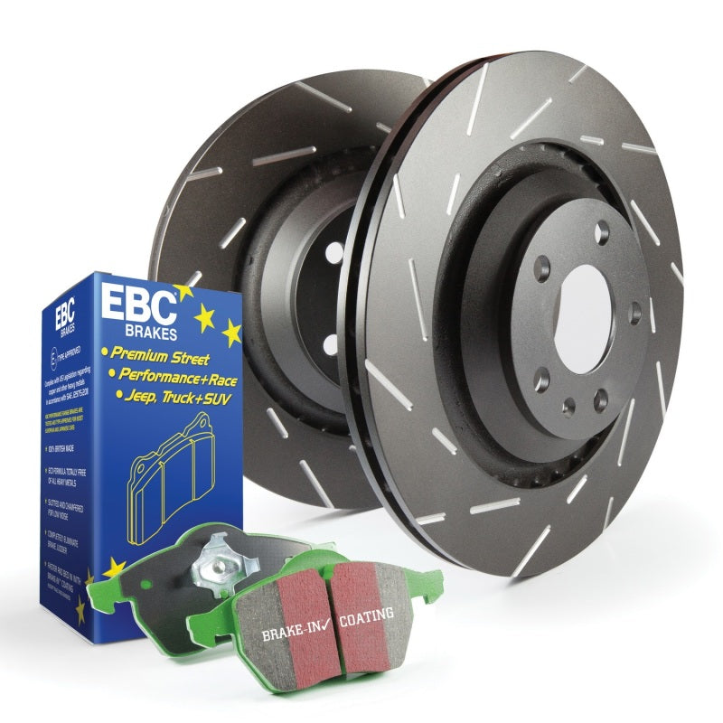 EBC S2 Kits Greenstuff Pads and USR Rotors For Subaru
