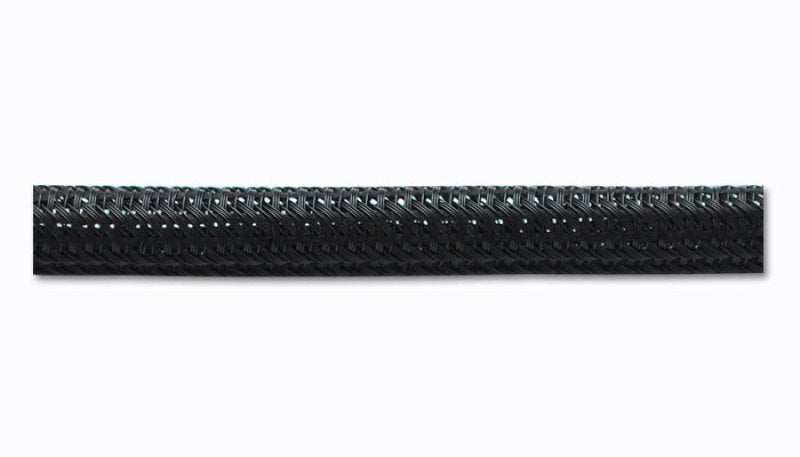 Vibrant 1/2 Zoll AD Flexible Split Sleeving (10 Fuß Länge) Schwarz