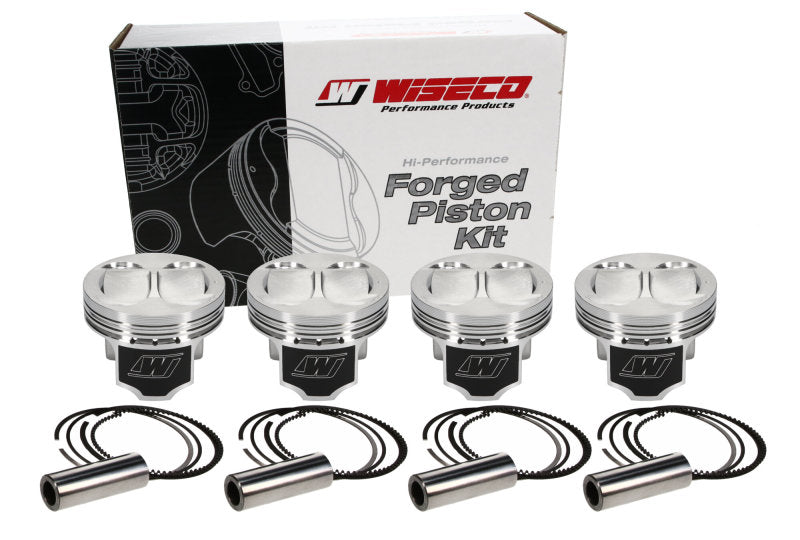 Wiseco MAZDA MIATA 1.8L 4v 10.5:1 84.0MM Kit de existencias de estante de pistón