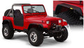 Bushwacker 87-95 Jeep Wrangler Flat Style Flares 4-tlg. (ohne Renegade) - Schwarz