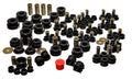Energy Suspension For 02-09 Nissan 350Z / For 03-07 Infiniti G35 Coupe Black Hyper-Flex Master Bushing Set
