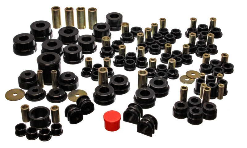 Energy Suspension For 02-09 Nissan 350Z / For 03-07 Infiniti G35 Coupe Black Hyper-Flex Master Bushing Set