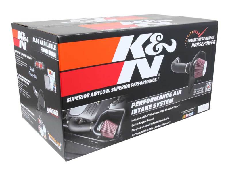 Kit de admisión de aire de alto rendimiento K&amp;N 19-20 Jeep Cherokee L4-2.4L