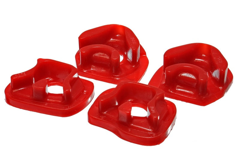 Energy Suspension 02-04 Acura RSX (incluye Type S) / 02-04 Honda Civic Si Insertos de montaje de motor rojos (