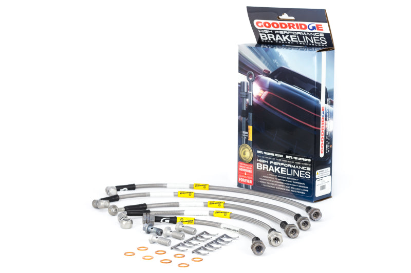 Conductos de freno Goodridge para Cadillac CTS-V 04-06