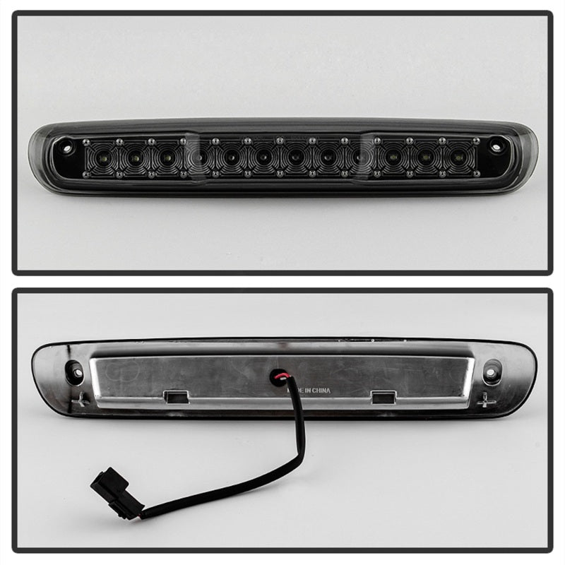 Luz de freno LED xTune para Chevy Silverado 07-13 / GMC Sierra 07-13, tercera luz de freno, ahumada BKL-CSIL07-LED-SM