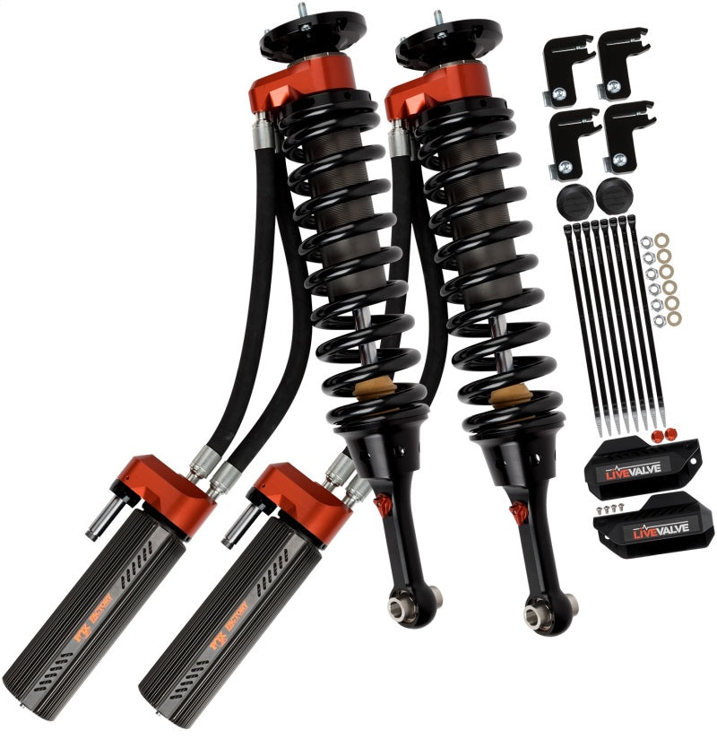 Amortiguador de coilover con bypass interno y válvula en vivo Fox 3.0 Factory Race Series 2019+ Ford Raptor - Delantero