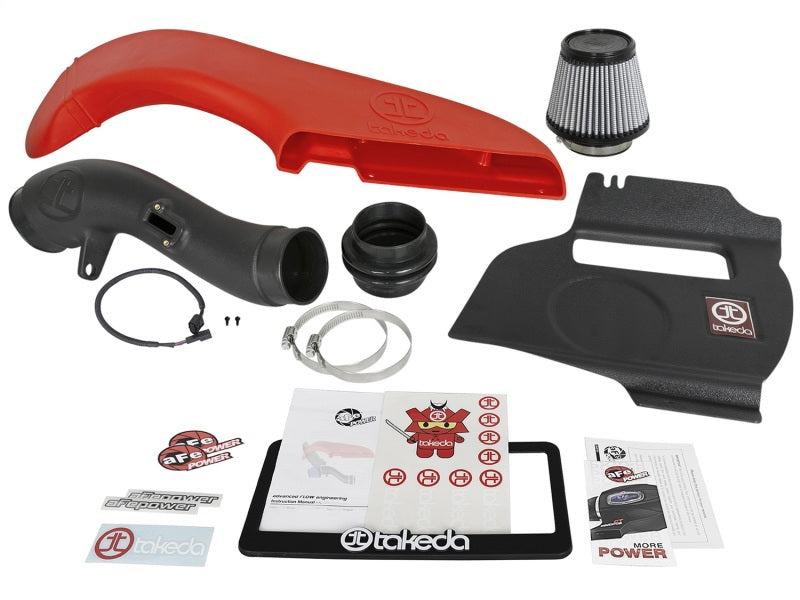 aFe Takeda Stage-2 PRO DRY S Cold Air Intake System For 15-18 Subaru WRX H4 2.0L (t)