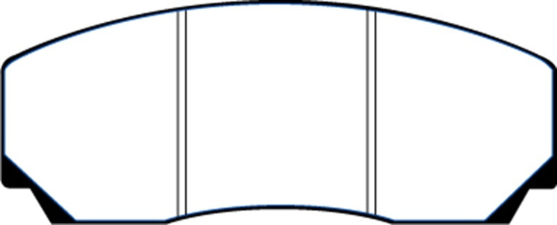 EBC 90-00 Aston Martin Vantage 5.3 (Twin Supercharged)(AP) Bluestuff Bremsbeläge vorne