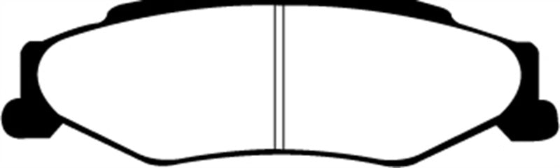 EBC 03–04 Cadillac XLR 4.6 Redstuff Bremsbeläge hinten