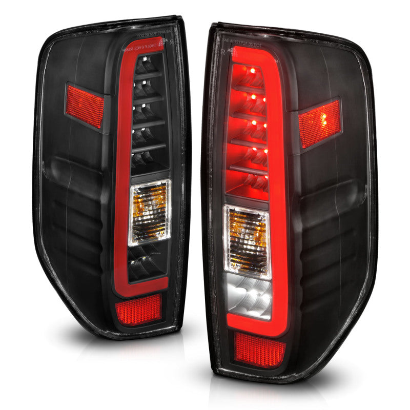 ANZO For 2005-2021 Nissan Frontier LED Taillights Black Housing/Clear Lens
