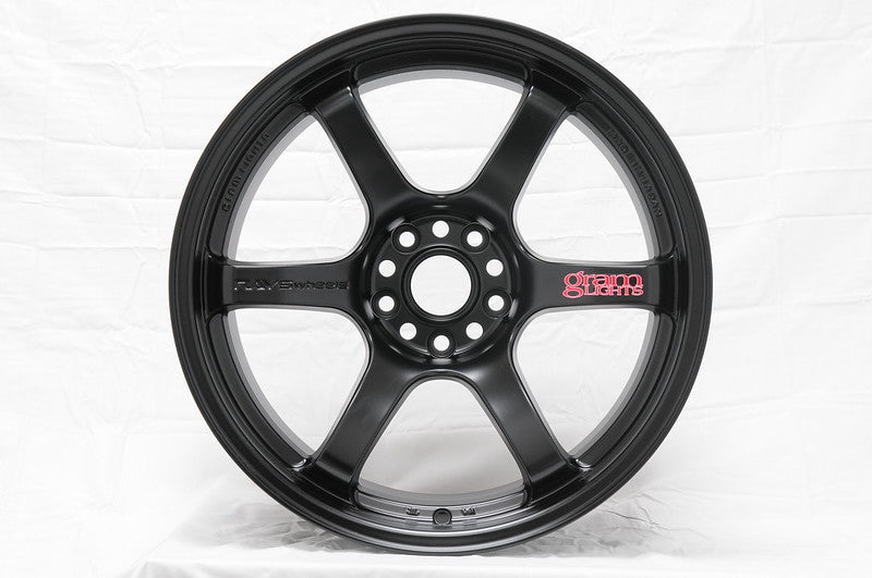 Llanta negra semibrillante Gram Lights 57DR 19x9.5 +25 5-114.3