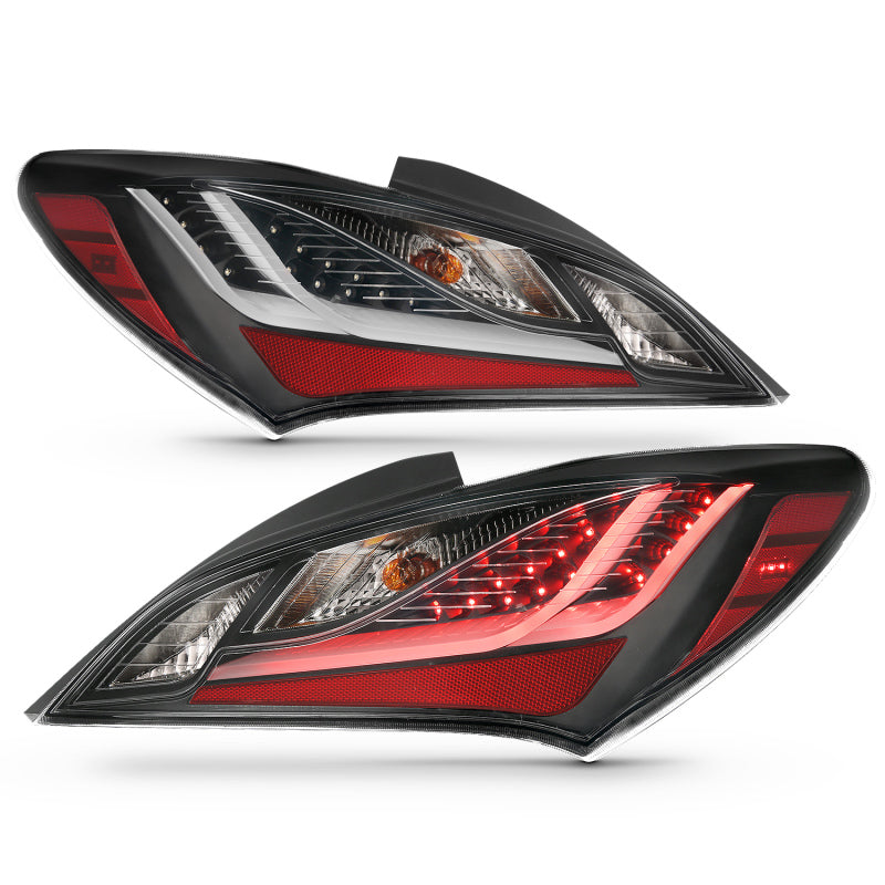 ANZO 10-13 Hyundai Genesis 2DR LED-Rücklichter getönt