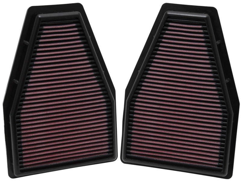 K&N Replacement Air Filter 12-13 Porsche 911 3.4L / 12 911 3.8L / 13 911 3.6L / 13 911 Carrera 3.8L