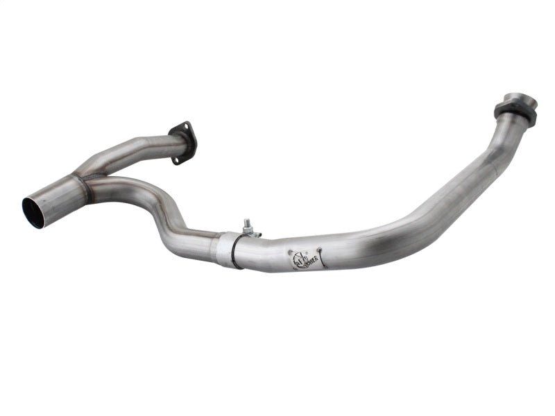 aFe Power Twisted Steel Y-Rohr Edelstahl 2,5 Zoll 12-14 Jeep Wrangler V6 3,6 l