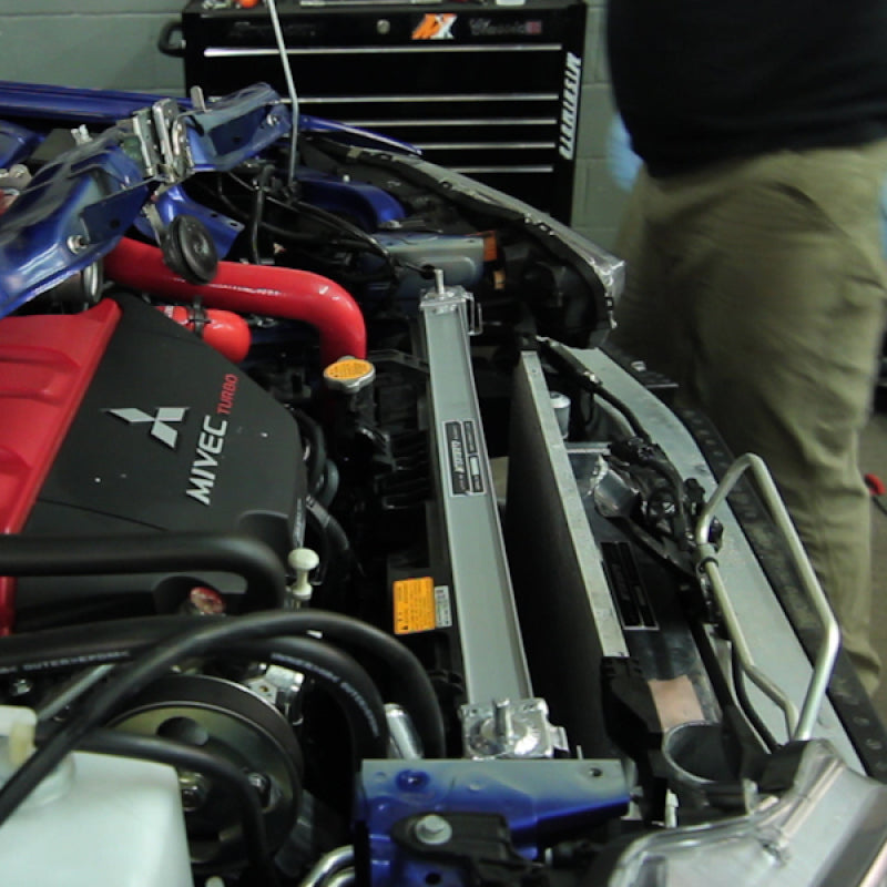 Mishimoto 08+ Mitsubishi Lancer Evo X / 8+ Lancer Ralliart Manueller Aluminiumkühler