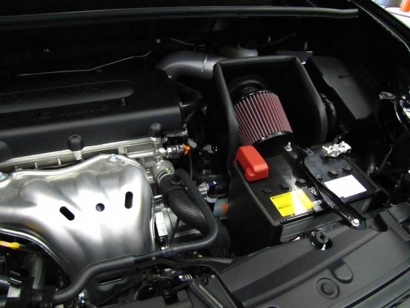 Admisión de aire corto K&amp;N 08-09 Scion xB Silver Typhoon