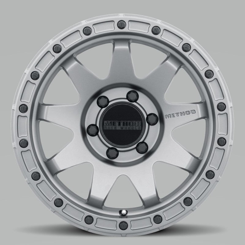 Method MR317 17 x 8,5, 0 mm Versatz, 6 x 5,5, 106,25 mm, CB, mattes Titanrad
