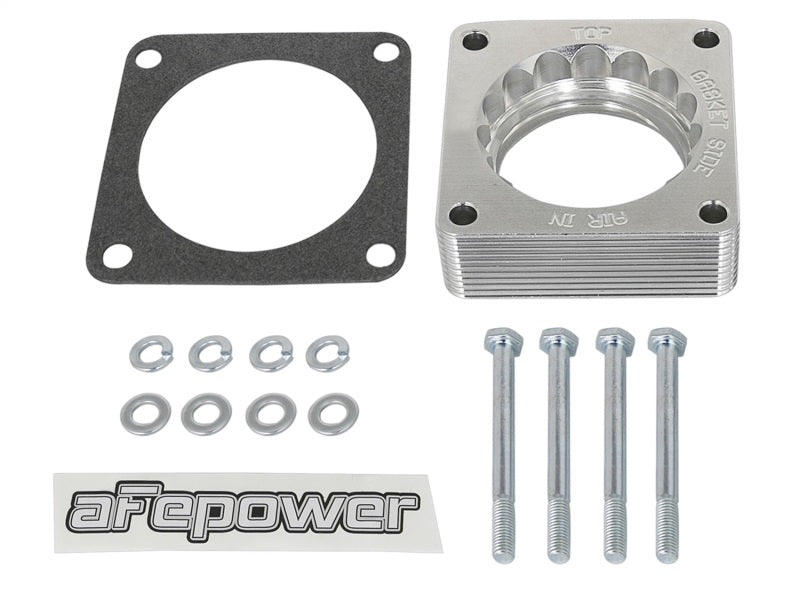 aFe Silver Bullet Throttle Body Spacer For 03-06 Nissan 350Z V6 3.5L (VQ35DE)