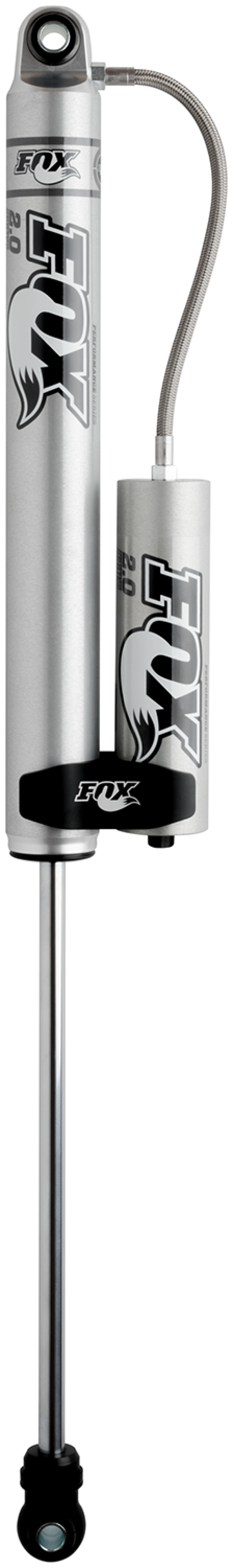 Fox 99+ Chevy HD 2.0 Performance Series 14,1 in. Cuerpo liso, amortiguador trasero con resolución remota, elevación de 7 a 10 in