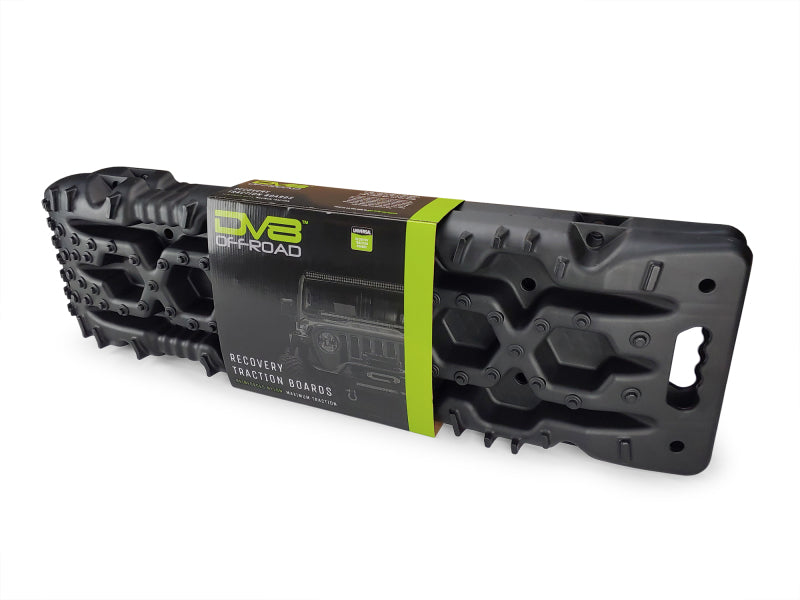 DV8 Offroad-Bergebretter mit Tragetasche, Schwarz