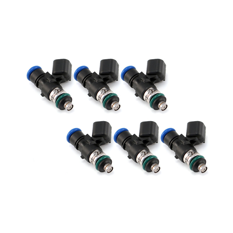 Injector Dynamics ID1050X-Injektoren (ohne Adapter oben), 14 mm unterer O-Ring (6er-Set)