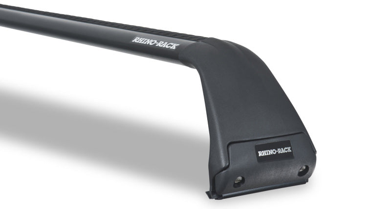 Rhino-Rack 07–22 Jeep Wrangler JK/JL 4-Türer Hardtop Vortex SG 2-Stangen-Dachgepäckträger – Schwarz