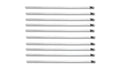 Vibrant Stainless Steel Cable Ties 14.5in Long (10 Cable Ties / Pack)