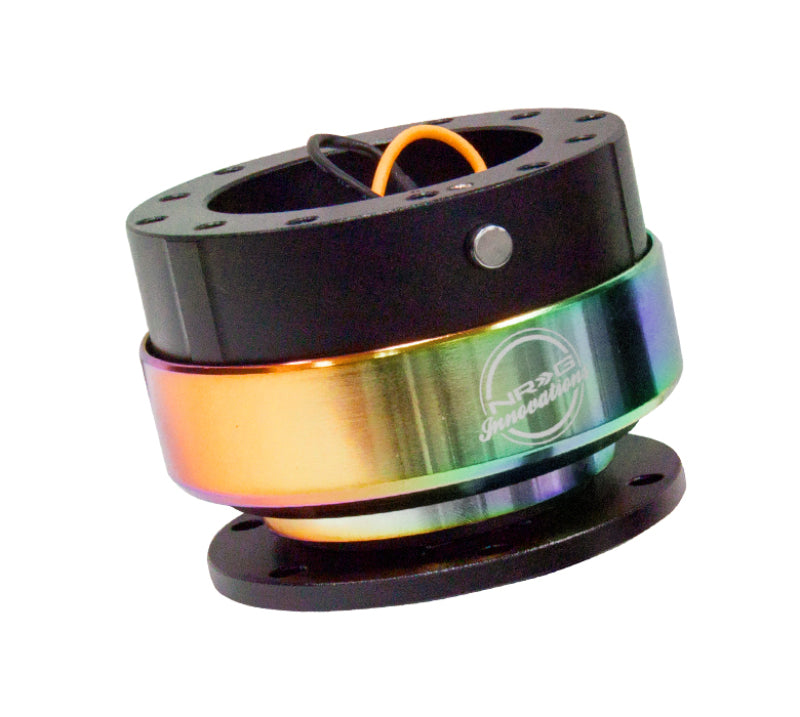 NRG Quick Release Gen 2.0 - Cuerpo negro / Anillo neocromado