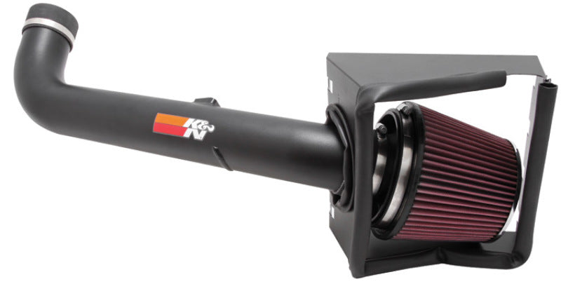 Kit de alto rendimiento de flujo negro K&amp;N 07-08 Ford F250 SD V8-5.4L