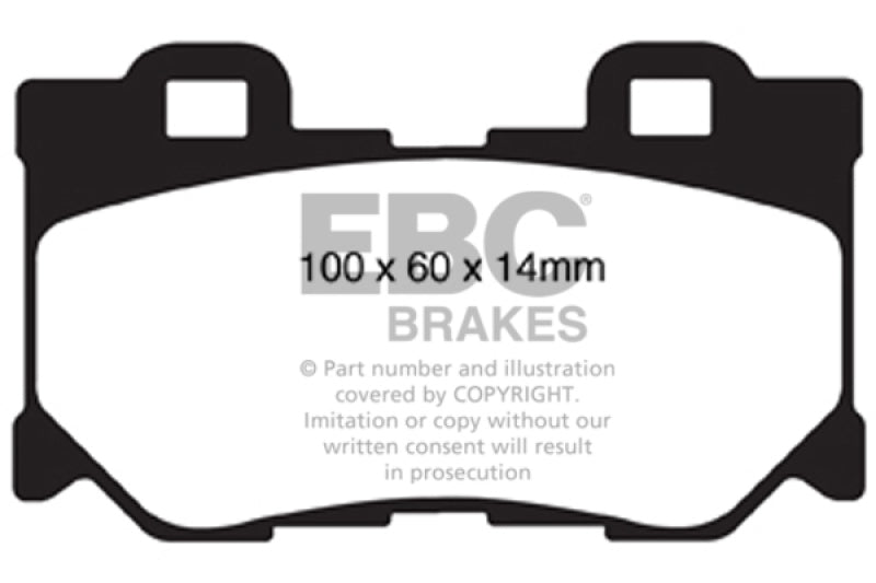 EBC For 08-15 Infiniti G37 3.7 Bluestuff Rear Brake Pads