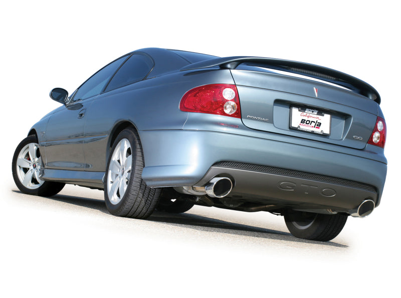 Borla 05-06 Pontiac GTO Coupe 2dr 6.0L 8cyl AT/MT 4spd/6spd RWD Escape Catback SS con tubo inXin