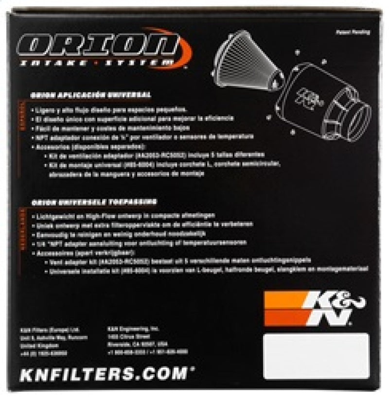 Conjunto de filtro de aire universal K&amp;N Orion