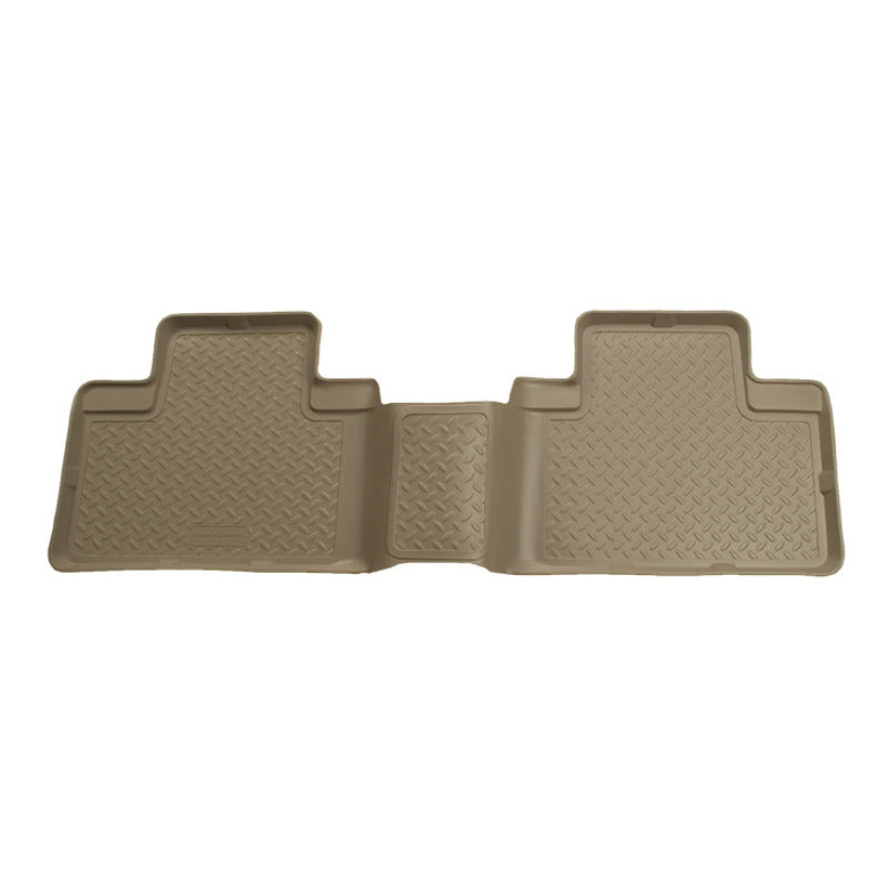 Revestimientos para piso de la segunda fila de estilo clásico de Toyota Sequoia 01-06 de Husky Liners en color tostado (unidad de una pieza)