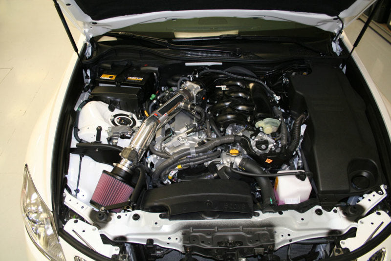 K&amp;N 07-09 Lexus GS35 V6-3,5 l polierter Typhoon-Einlass