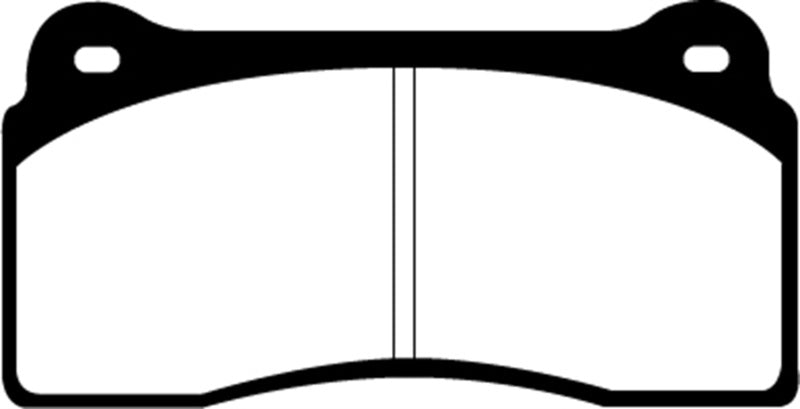 EBC For 2012+ Nissan GT-R R35 (w/M12/M14 Bolts & Iron Rotors) Yellowstuff Rear Brake Pads