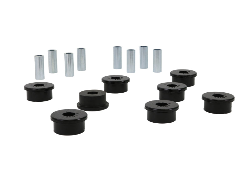Kit de bujes de brazo de arrastre superior e inferior trasero Whiteline Plus 70-85 Toyota Celica