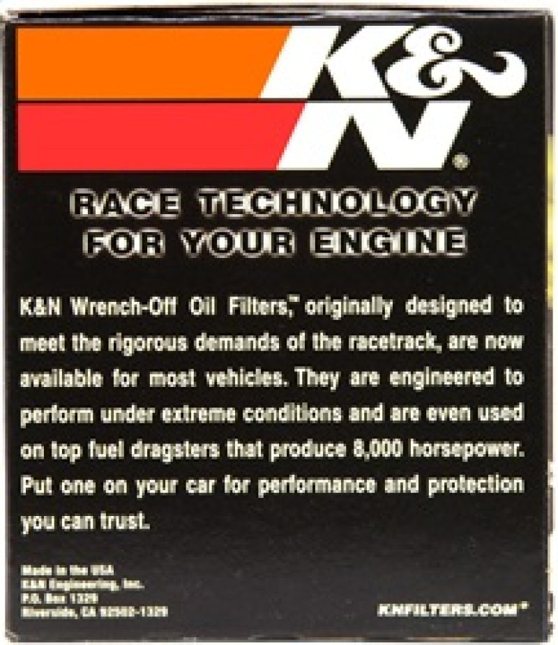 K&amp;N 87-92 Supra ohne Turbo / 99-04 Grand Cherokee 4.0 Performance Gold-Ölfilter