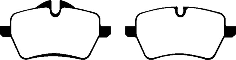 Pastillas de freno delanteras EBC 07-14 Mini Hardtop 1.6 Turbo Cooper S Yellowstuff