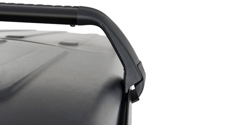 Rhino-Rack 07–22 Jeep Wrangler JK/JL 4-Türer Hardtop Vortex SG 2-Stangen-Dachgepäckträger – Schwarz
