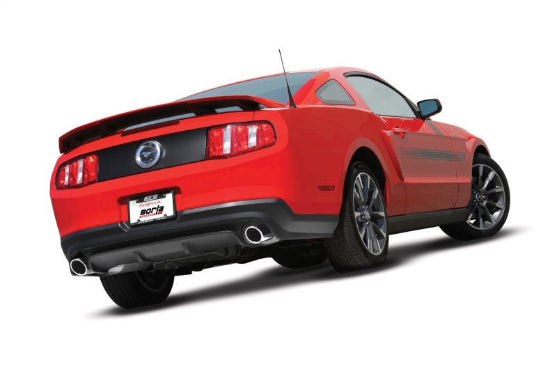 Escape ATAK agresivo Borla 2011-2012 Ford Mustang GT 5.0L 8cyl 6spd RWD (sólo sección trasera)