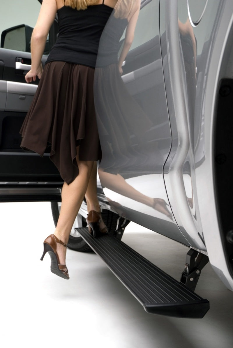 AMP Research Toyota Tundra cabina doble/CrewMax PowerStep 2007-2017 - Color negro