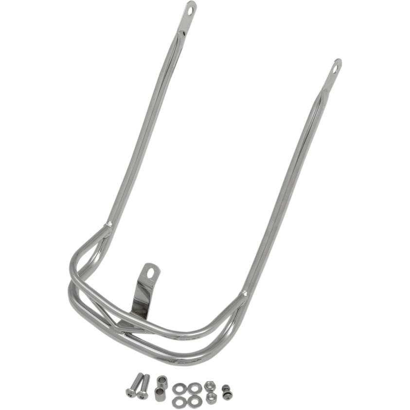 Heritage Chrome Rear Fender Rail Trim For Harley-Davidson Softail Twin Cam