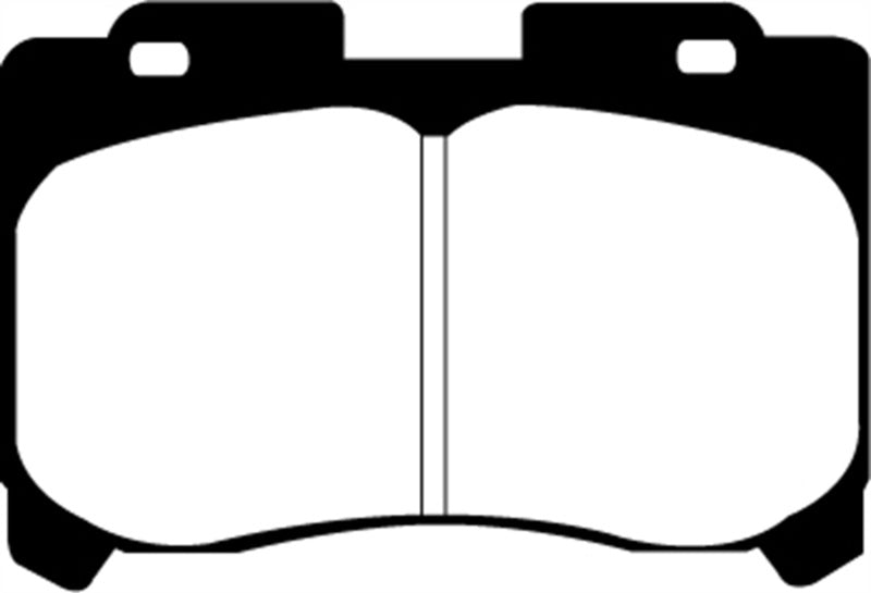 EBC 93-98 Toyota Supra 3.0 Twin Turbo Yellowstuff Bremsbeläge vorn