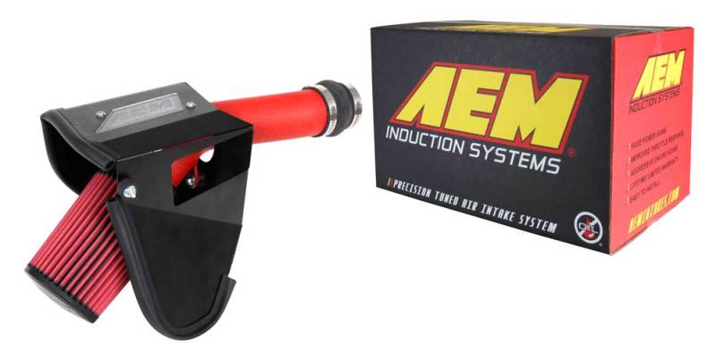 AEM Induction For 2019 Subaru WRX STI 2.5L Cold Air Intake - Wrinkle Red