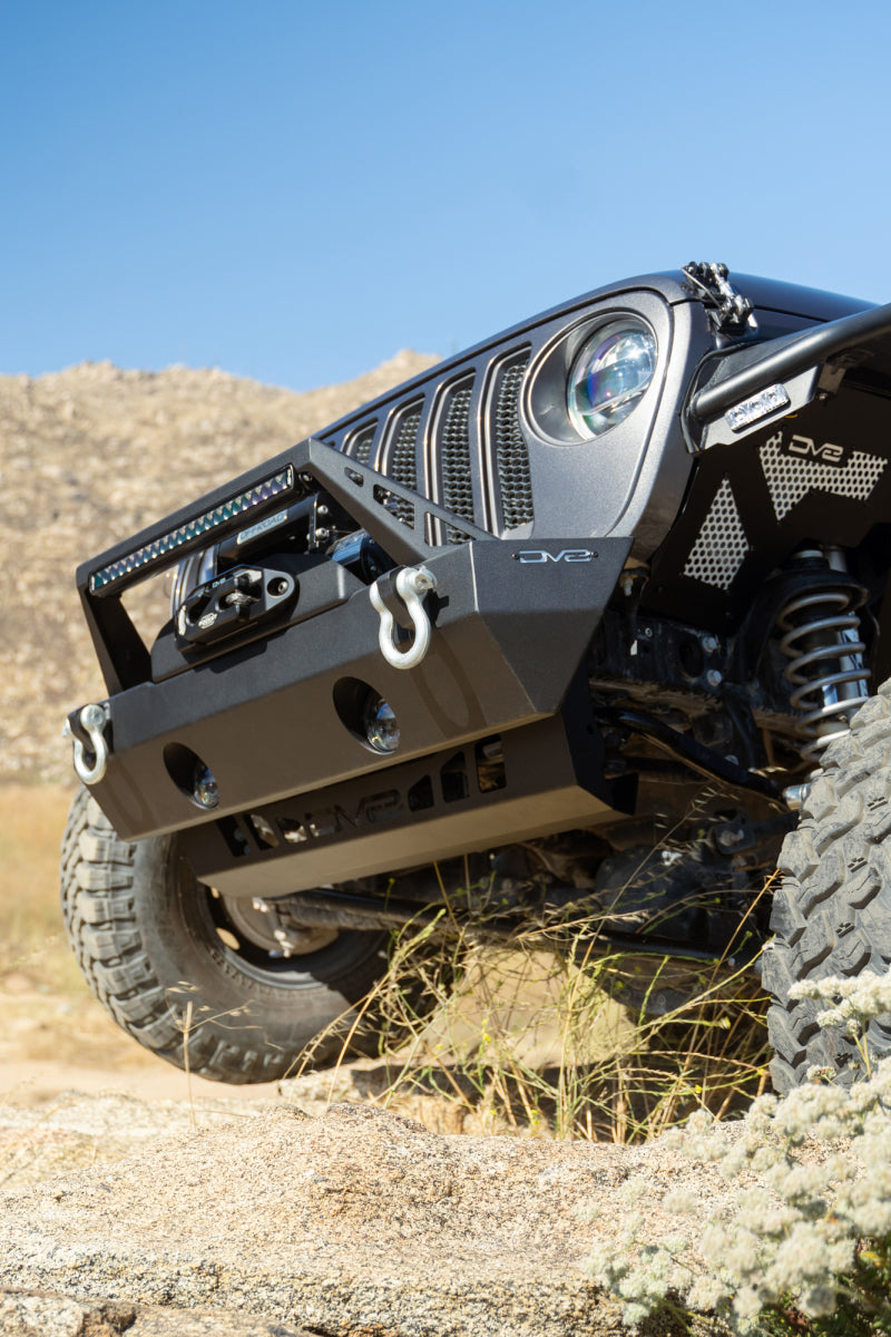 DV8 Offroad 18-23 Jeep Wrangler JL/JT Frontstoßstange Stabilisator Trennen Motor Unterfahrschutz