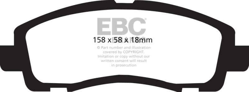 EBC 09-14 Acura TL 3.5 Redstuff Bremsbeläge vorne